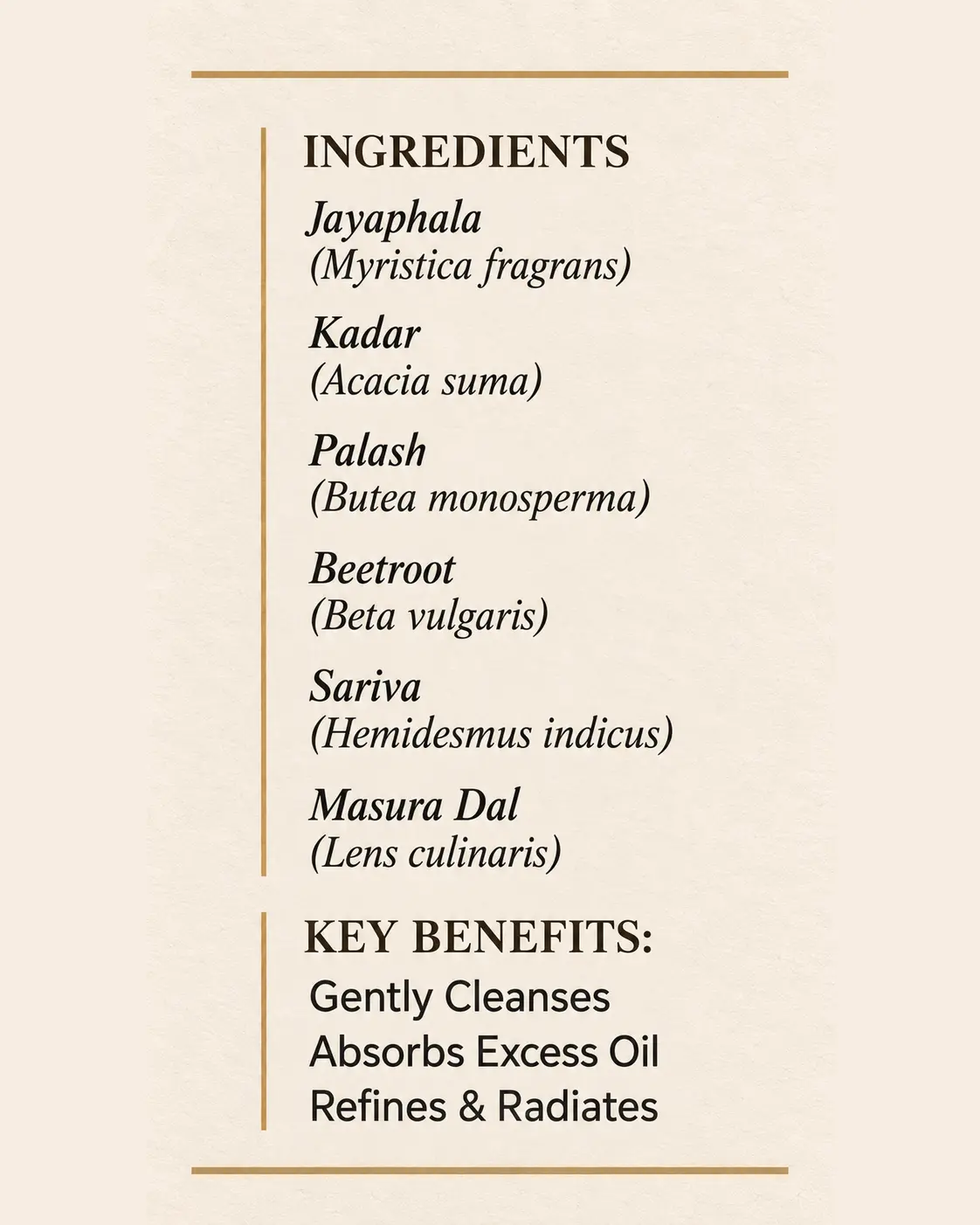 Vedraya Natural Face Pack