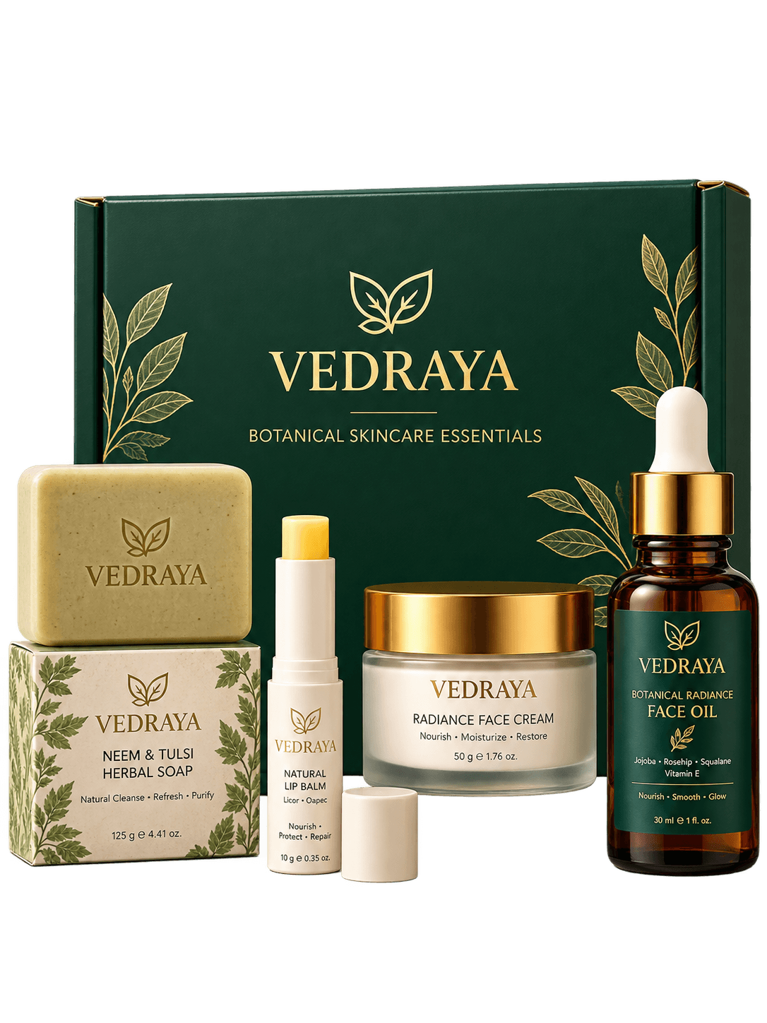 Vedraya Complete Botanical Care Kit
