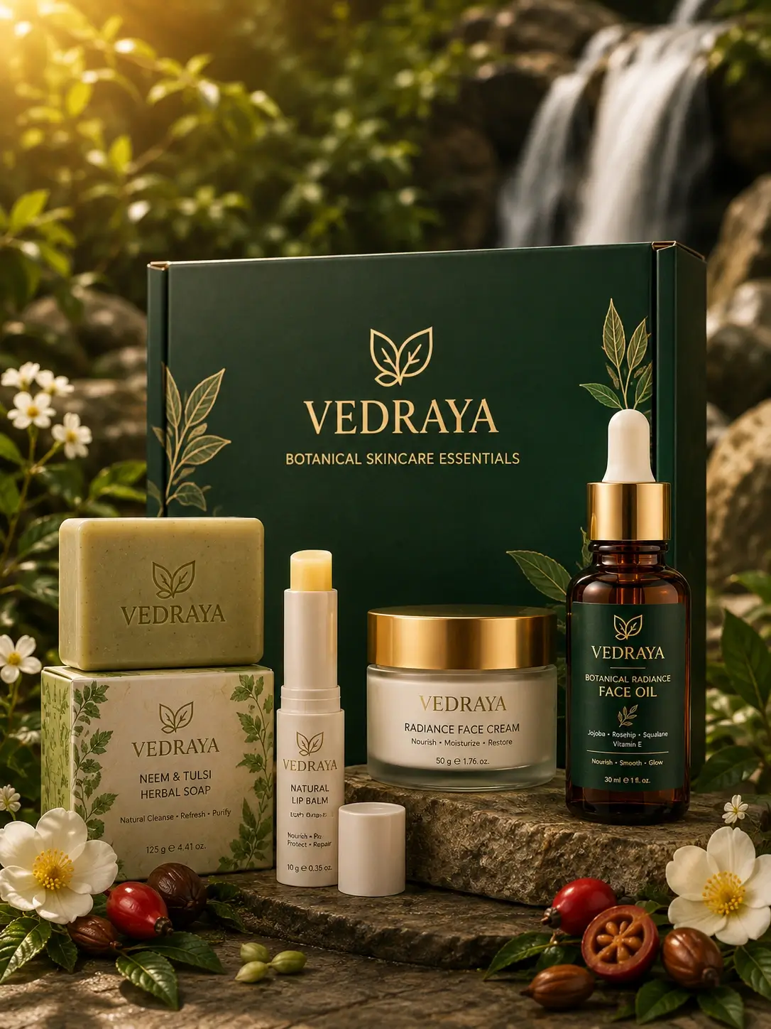 Vedraya Complete Botanical Care Kit
