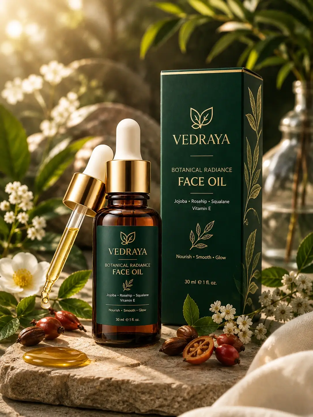 Vedraya Botanical Radiance Face Oil